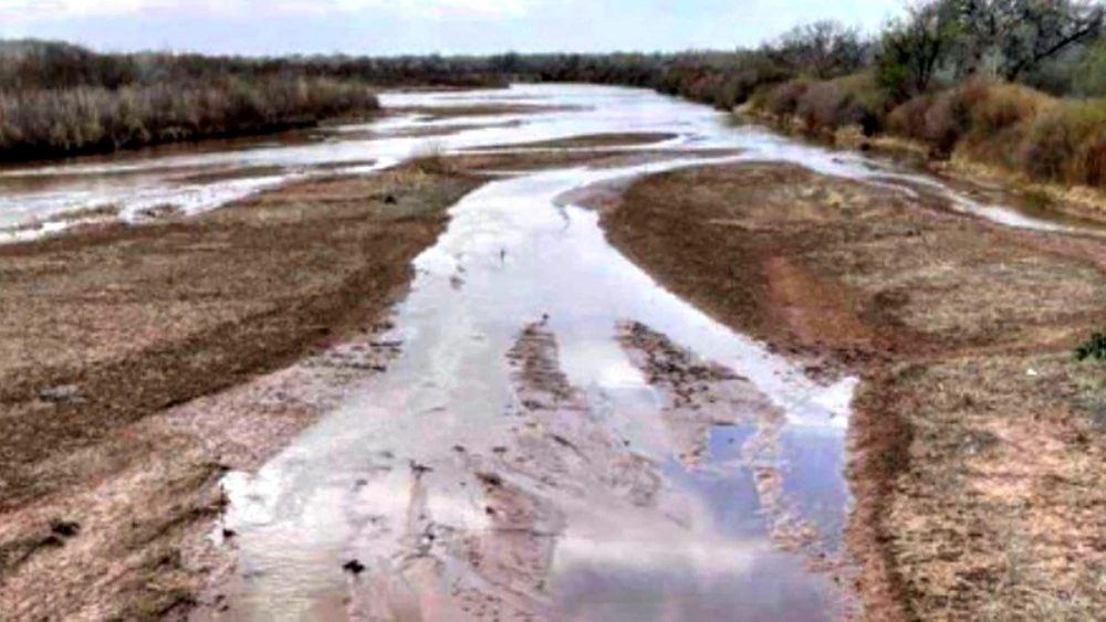 decreto siccità, fiume in secca